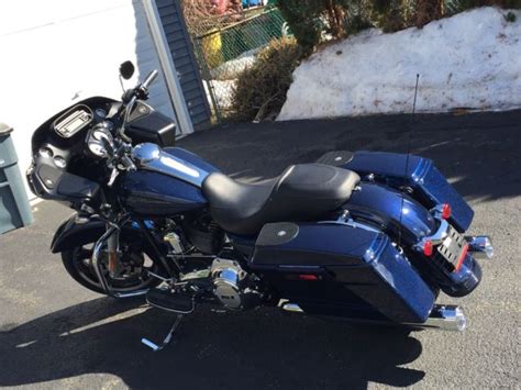 Blue Harley Davidson Fltrx Road Glide Custom