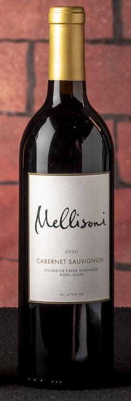 Mellisoni Vineyards 2020 Stillwater Creek Vineyards Cabernet Sauvignon