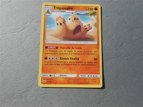 CARTE POKÉMON SL1 Soleil et lune 75 149 Trépassable PV130 RARE FR