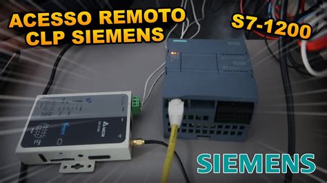 Como Fazer Acesso Remoto No CLP S7 1200 Siemens 08 YouTube