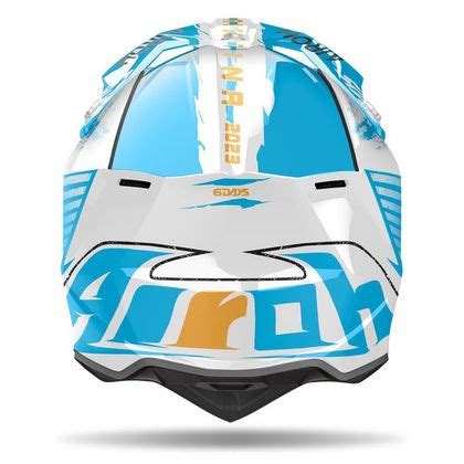 Casque Cross Airoh Wraaap Six Days Argentina Motoblouz