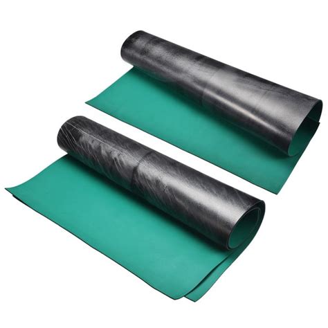 Uxcell Anti Static Esd Mat High Temperature Rubber Table Mat Green