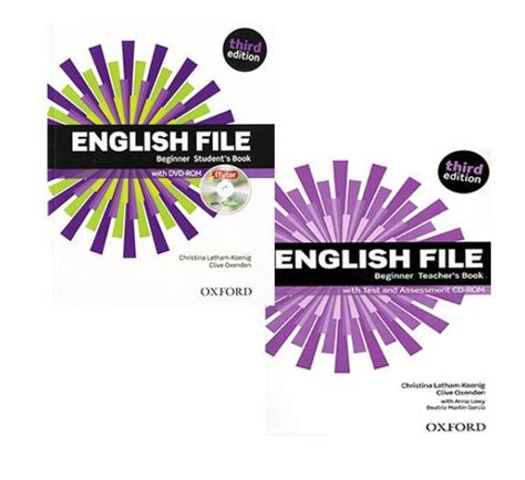 English File Beginner 3rd Edition Учебник Students Book Workbook