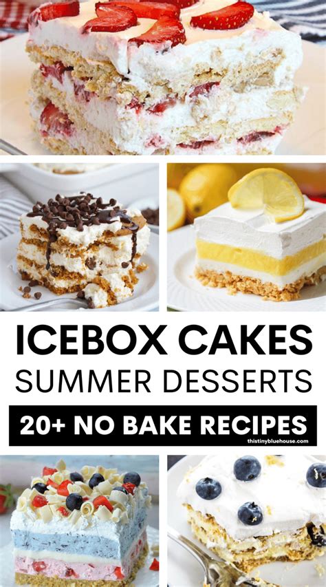 21 Best Outrageously Delicious Easy No Bake Summer Desserts This Tiny