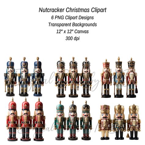 Vintage Nutcracker Clipart Antique Nutcracker PNG for - Etsy