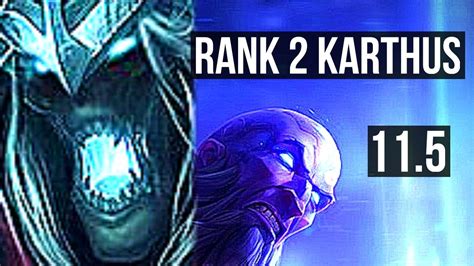 KARTHUS Vs RYZE MID Rank 2 Karthus 4 2 9 400 Games Rank 20 NA