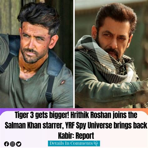 Tiger 3 Gets Bigger Hrithik Roshan Joins The Salman Khan Starrer Yrf