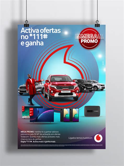 Vodacom Mega Promo Campaign 2021 Behance