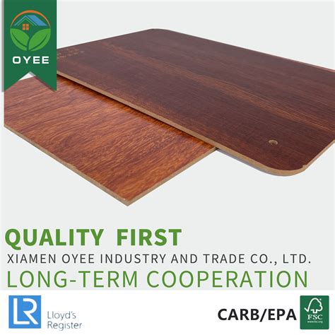 Furniture Grade Mm Mm Mm Mm Melamine Laminated Mdf Board Sheet