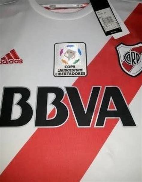 Adidas Soccer Jersey River Plate Copa Libertadores White