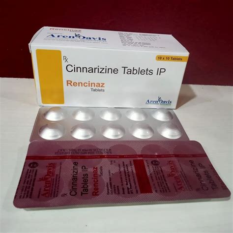 Cinnarizine 75mg Tablet For Hospital At Best Price In Panchkula Id