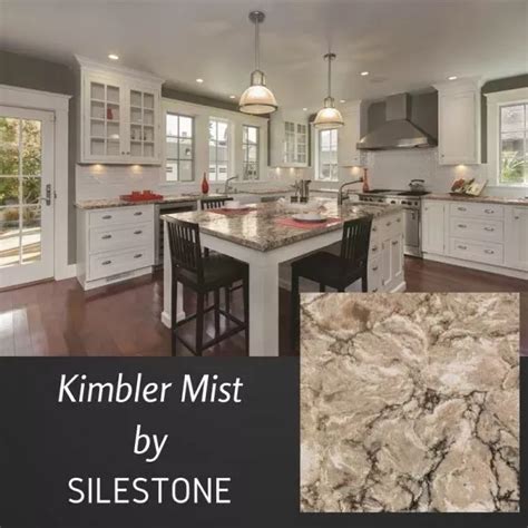 Quartz Kimbler Mist By Silestone Silestone Quartz Countertops Tile Countertops Kitchen