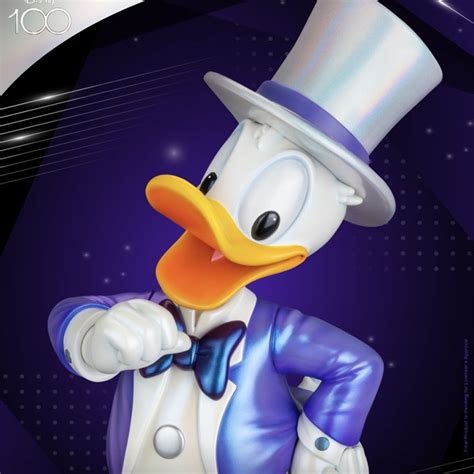 Statue Tuxedo Donald Duck Platinum Ver Disney Th Master Craft