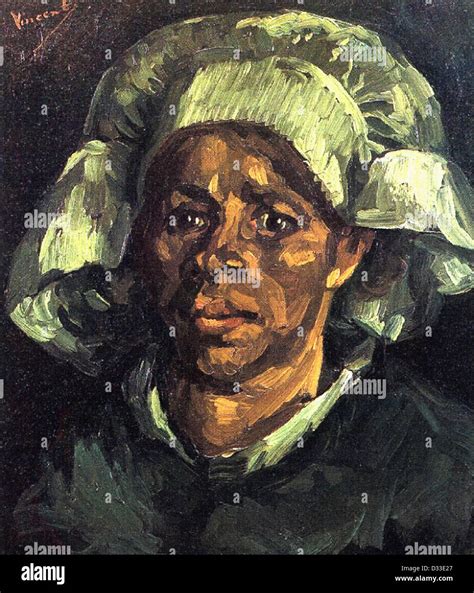 Vincent Van Gogh Peasant Woman Portrait Of Gordina De Groot