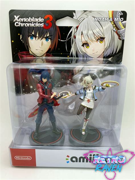 Noah And Mio Dual Pack Xenoblade Chronicles 3 Series Amiibo Retro