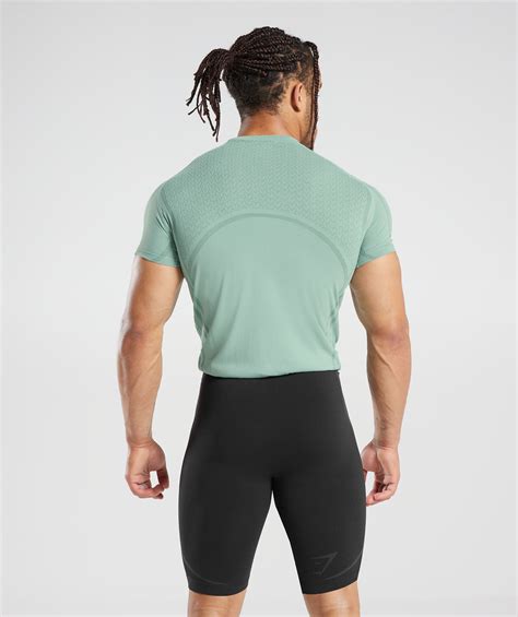 Gymshark 315 Seamless T Shirt Frost Teal Ink Teal Gymshark