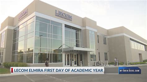 Lecom Elmira Holds First Day Of Classes Youtube