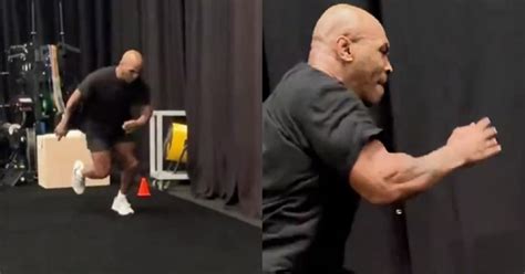 Video – Boxing legend ‘Iron’ Mike Tyson shows off his speed ahead of ...