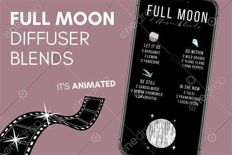 Full Moon Diffuser Blends Story Animation By Pixel Perfect