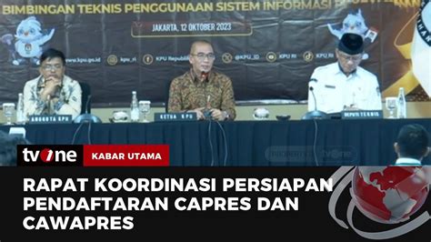 Kpu Tunggu Putusan Mk Soal Batas Usia Bacapres Bacawapres Kabar