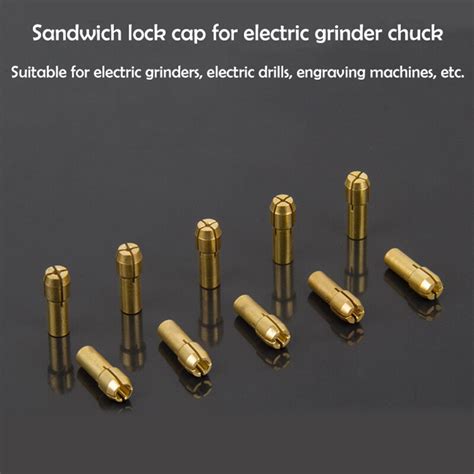 10Pcs Mini Drill Chucks Adapter 0 5mm 3 2mm Dremel Mini Drill Chucks