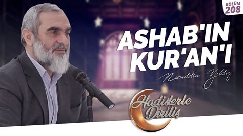 Ashab In Kur An I Hadislerle Dirili Ders Youtube