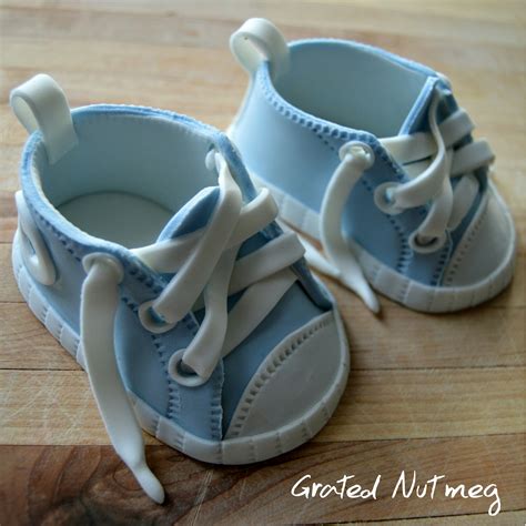 Baby Shoes Cake Topper Video Tutorial With Templates Lupon Gov Ph