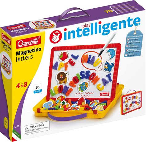 Quercetti Magnetic Letters Kit Amazon Mx Juegos Y Juguetes