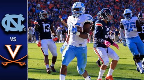 North Carolina Vs Virginia Football Highlights 2016 YouTube