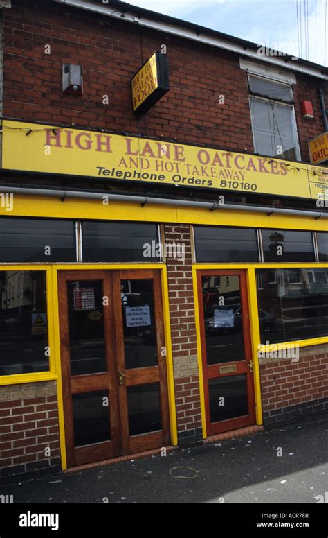 Staffordshire Oatcake Shop In Stoke On Trent Stock Photo Alamy