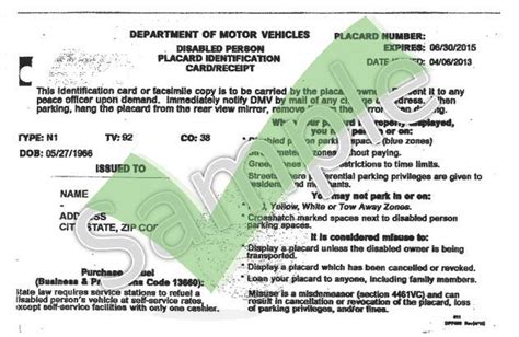 Disabled Discount Pass Application Requirements