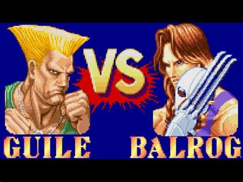 Guile Vs Balrog SUPER STREET FIGHTER II X YouTube Of Shattered