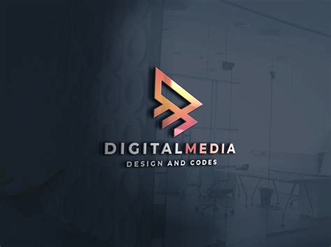 Digital Media Logo Graphic By 10point5star · Creative Fabrica