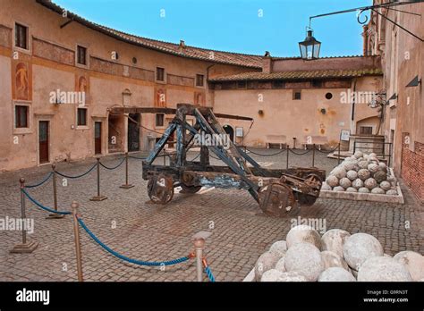 museum inside Castle of the Holy Angel, Castel Sant' Angelo, Rome ...