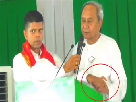 Vk Pandian Controlling Hand Movements Of Naveen Babu Video Viral Said