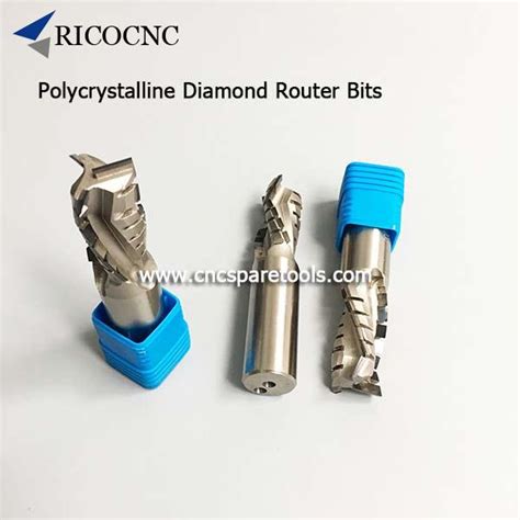 Polycrystalline Diamond Router Bits Pcd Cutting Tools For Cnc Nesting