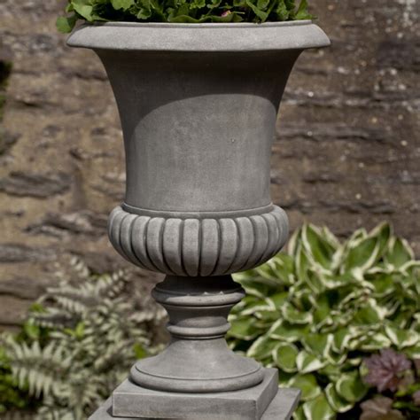 Campania International Inc Kent Cast Stone Urn Planter Wayfair