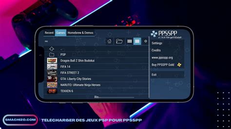 Télécharger Des Jeux PSP pour Android iOS PC Gratuitement et Facilement