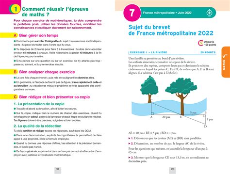 Annales du brevet Annabrevet 2023 L intégrale du Brevet 3e tout en un