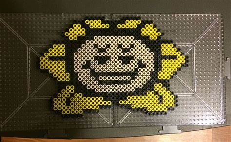 Undertale Flowey Perler Undertale Flowey Melty Beads Pearler Beads