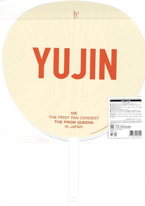 Ive The First Fan Concert The Prom Queens In Japan Yujin Uchiwa Fan