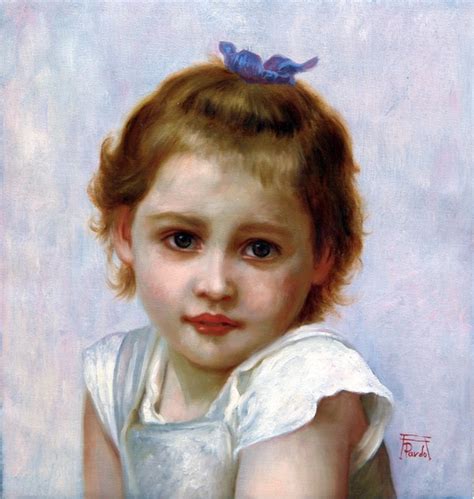 Superbe Portrait Enfants En Peinture Page