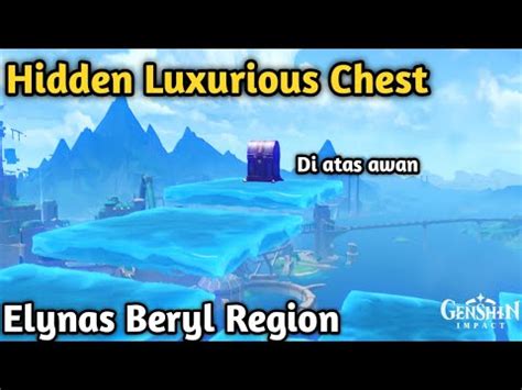 Hidden Luxurious Chest Di Elynas Beryl Region Fontaine Genshin Impact