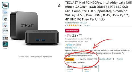 Mini PC Dalla POTENZA ESAGERATA A Prezzo Piccolo Solo 197 Su Amazon