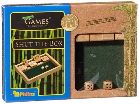 Kunst Spiel Und Spass Shut The Box Er Aus Bambus Vorf Hrexemplar