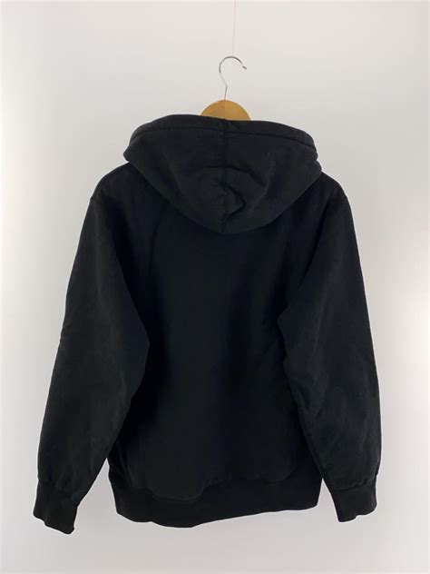 Supremeシュプリーム 19aw Ny Hooded Sweatshirtパーカーmコットンblk色褪せ等着用感有
