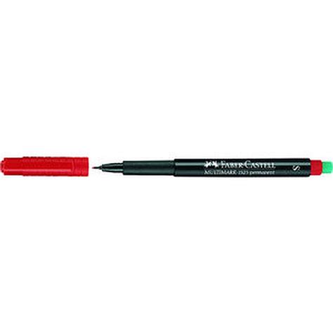 Faber Castell Ohp Stift S Wasserfest Rot Mm