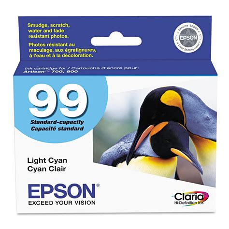 Epson 99 T099520 Original Light Cyan Ink Cartridge At Inkjetsuperstore