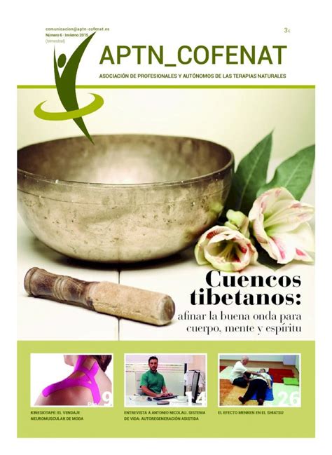 PDF Revista nº6 APTN COFENAT TERAPIAS VIBRACIONALES de anclaje