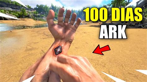 SOBREVIVIENDO 100 DIAS En ARK Survival Evolved EL COMIENZO 1 YouTube